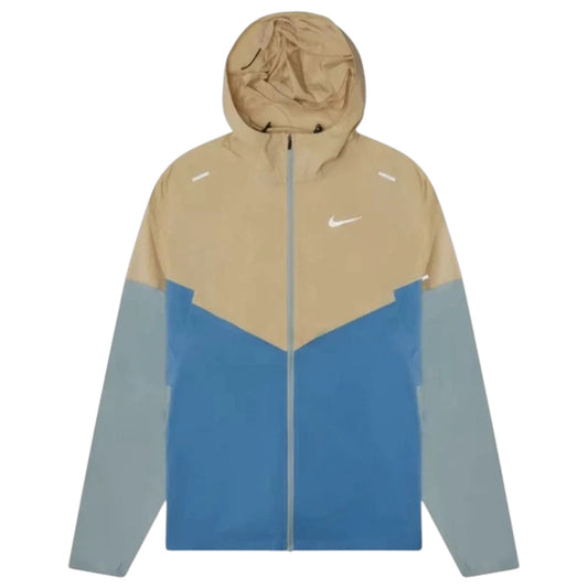 Nike Repel Windrunner Beige Blue Jacket