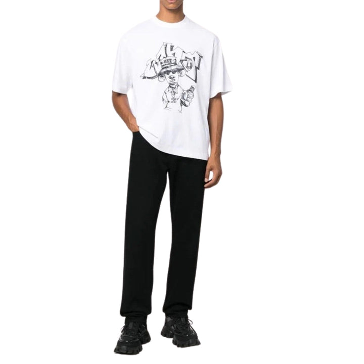 Off-White Graff Freest Over Skate Short Sleeve Tee White XS