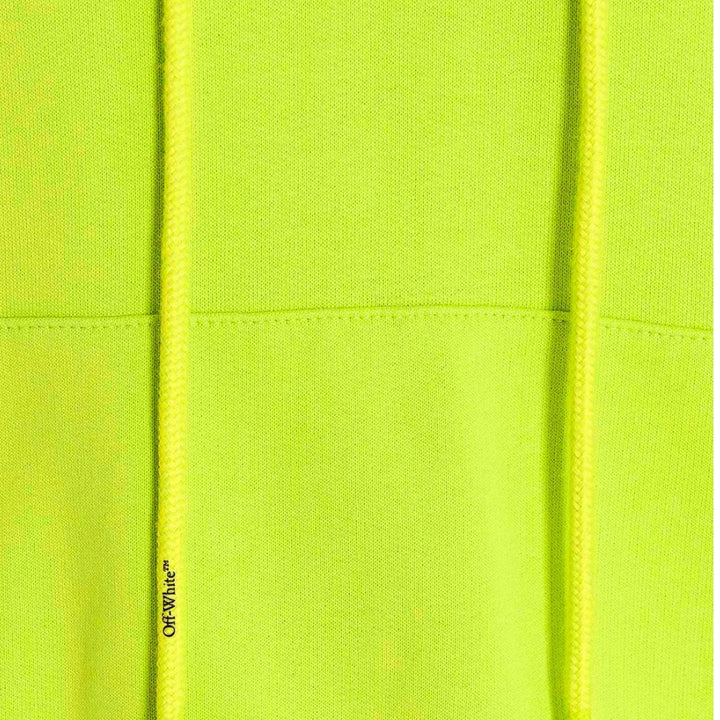 Off-White Caravaggio Arrow Over Lime Green Hoodie XS