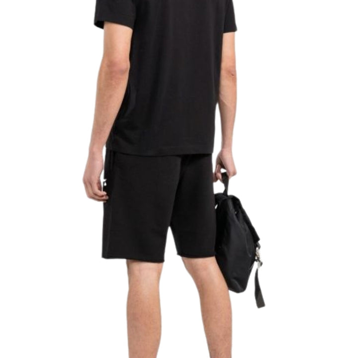 Off White Ow Logo Black Sweat Shorts Omci006C99Fle0081001 - Style Centre Wholesale