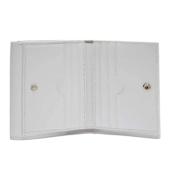 Off-White Quote Logo White Jitney French Purse