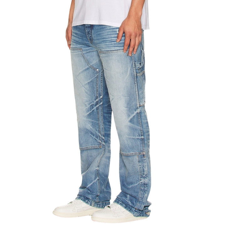 Amiri Straight Fit Carpenter Faded Indigo Blue Jeans W31 L32 / 32L