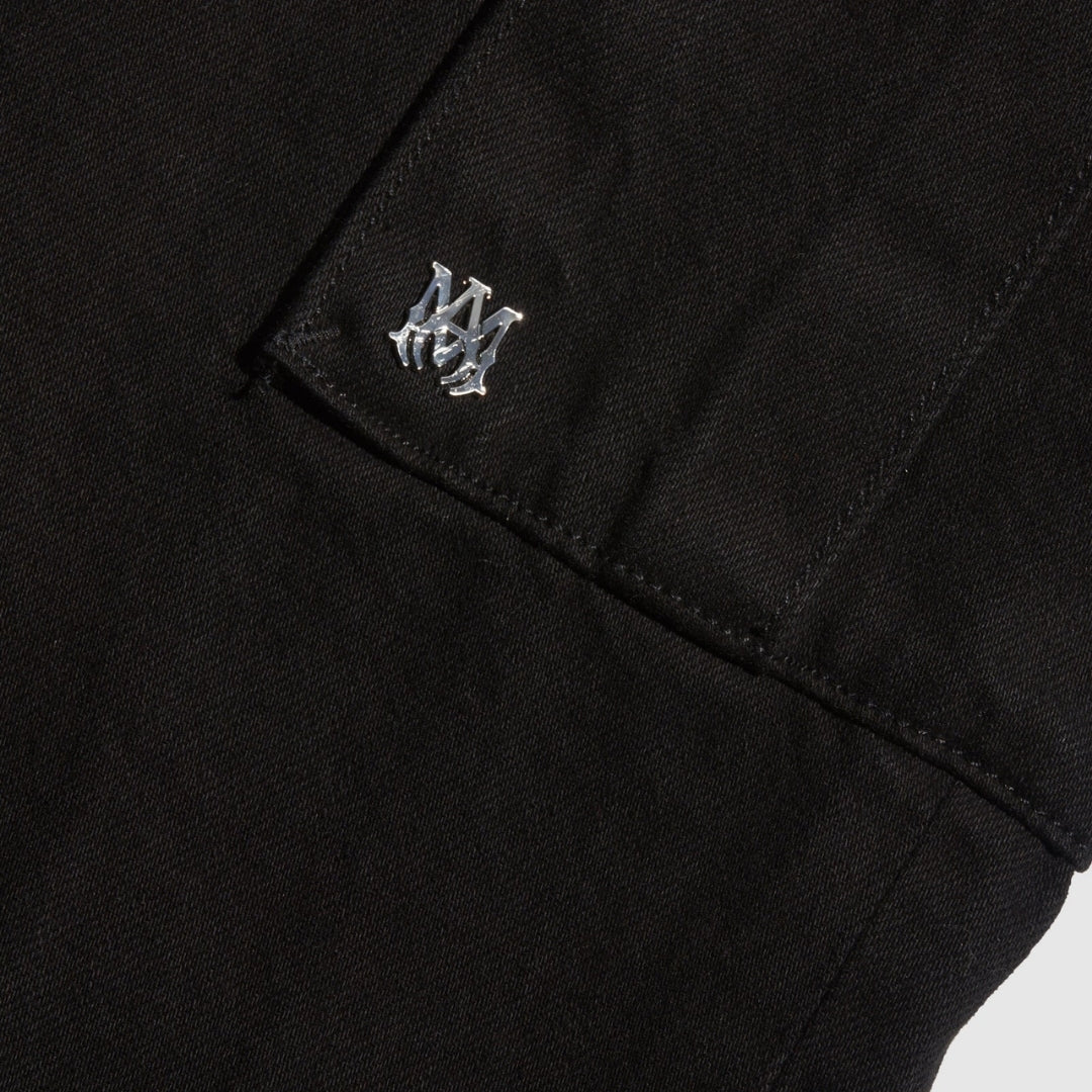 Amiri M65 Cargo Kick Flare Leg Black Cargo Jeans W31 L32 / 32L