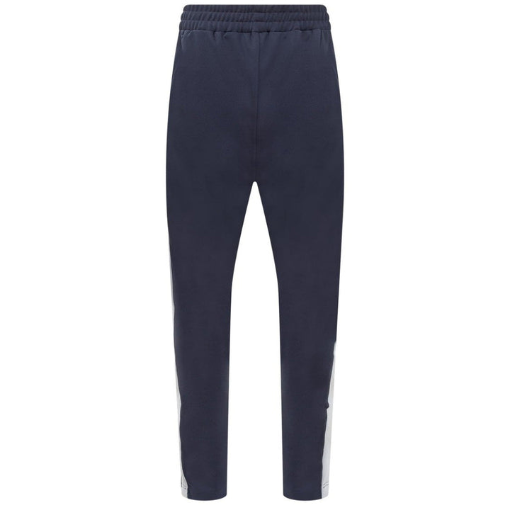 Palm Angels White Striped Classic Navy Blue Track Sweatpants S