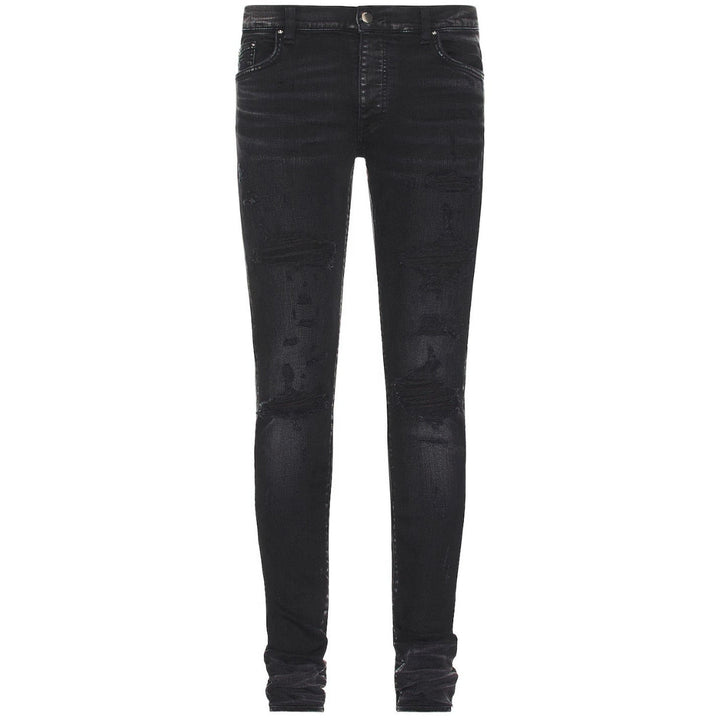 Amiri Slim Fit Thrasher Plus Aged Black Denim Jeans W30 L32 / 32L