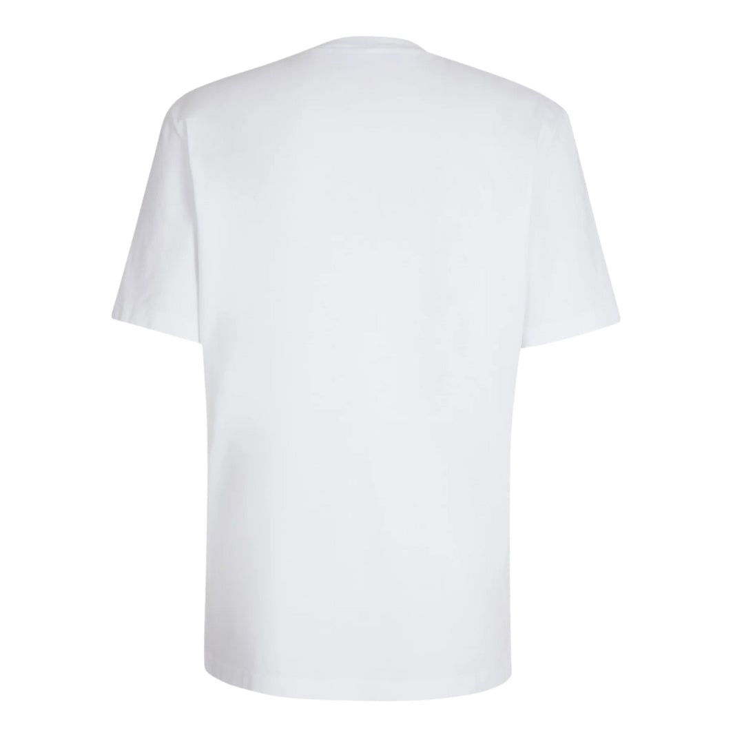 Dsquared2 Flocked Logo T-Shirt White M