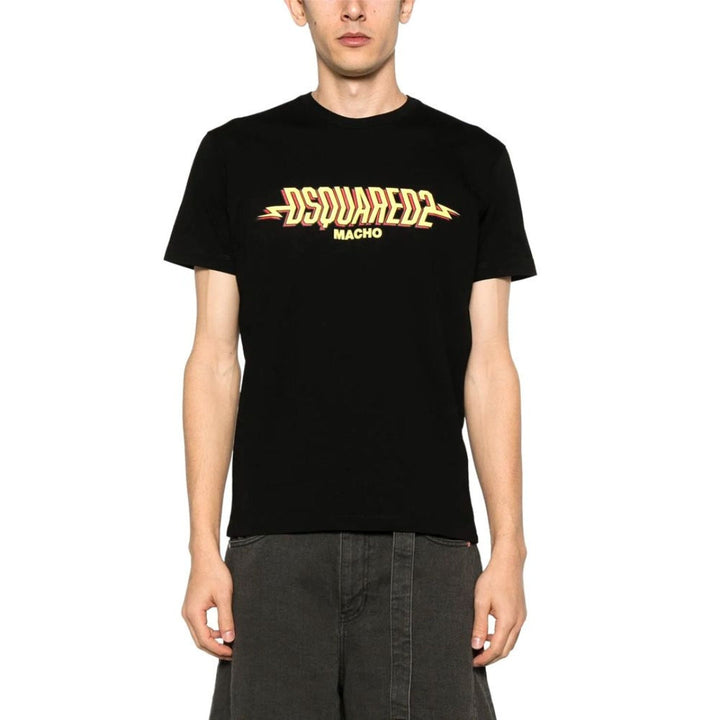 Dsquared2 Wash Cool Fit Macho T-Shirt Black L