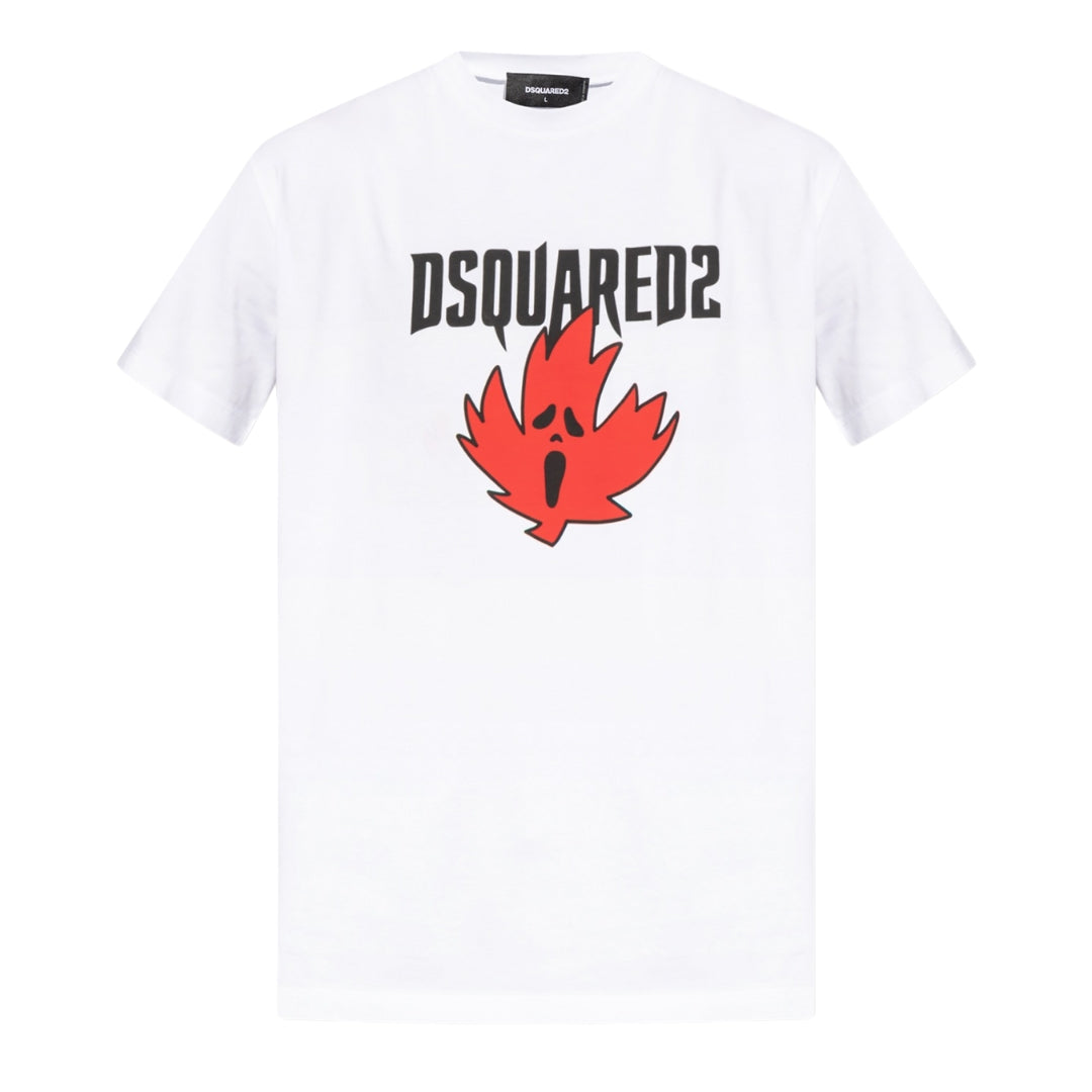 Dsquared2 Ghost Maple Leaf Cool Fit T-Shirt White M