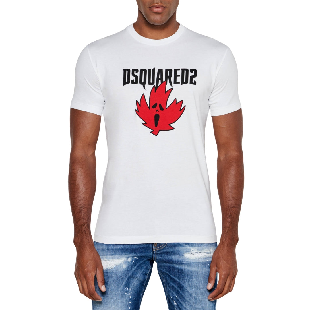 Dsquared2 Ghost Maple Leaf Cool Fit T-Shirt White M