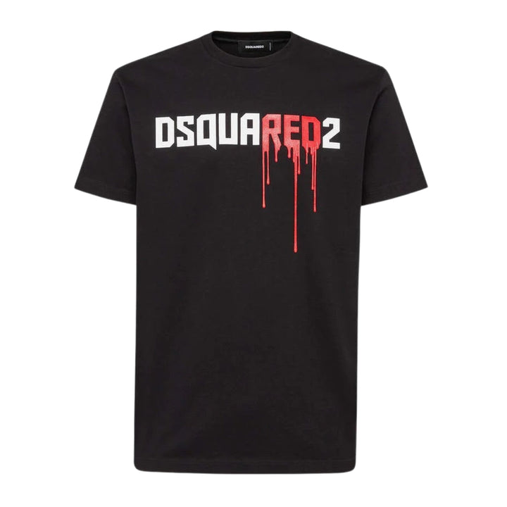 Dsquared2 Bloody Red Logo T-Shirt L