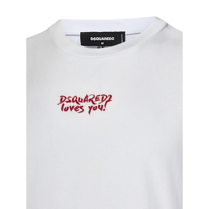 Dsquared2 Dsquared2 Loves You T-Shirt White XL