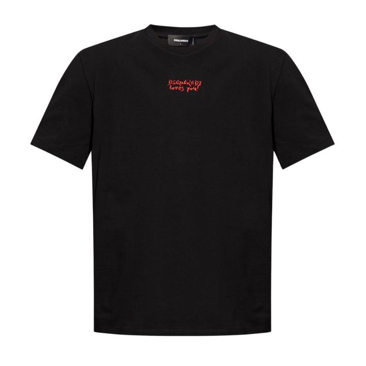 Dsquared2 Dsquared2 Loves You T-Shirt Black M