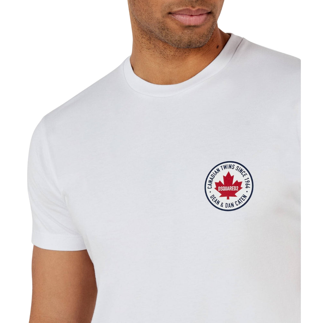 Dsquared2 T-Shirt With Chest Logo White S