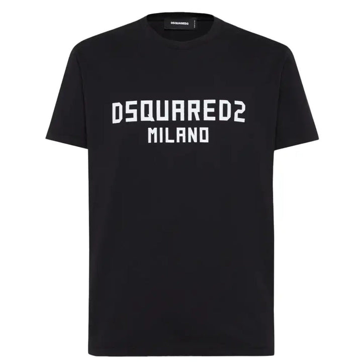 Dsquared2 Cool Fit T-Shirt Black White Print XS