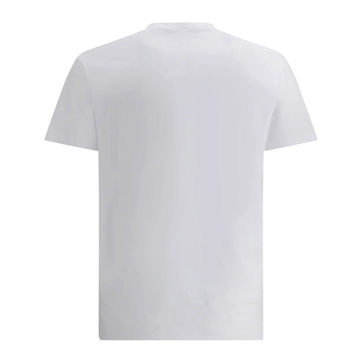 Dsquared2 Cool Fit Dsquared2 Milano T-Shirt White Ochre Print S