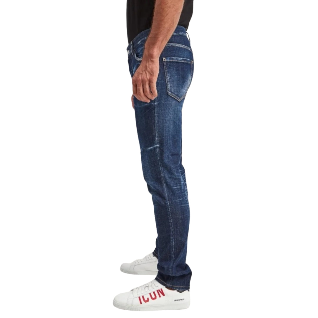 Dsquared2 Dark Clean Wash Cool Guy Jeans Navy Blue W28