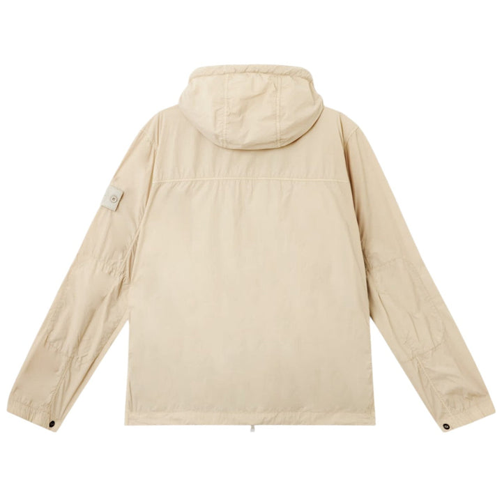 Stone Island, Nylon Smerigliato Beige Ghost Jacket - True Labels