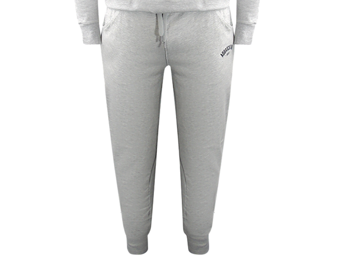 Aquascutum Aa_Ow04_St002 Oldchool Crewneck Grayel St002 Grey Creckneck And Track Pants Set Male - Style Centre Wholesale