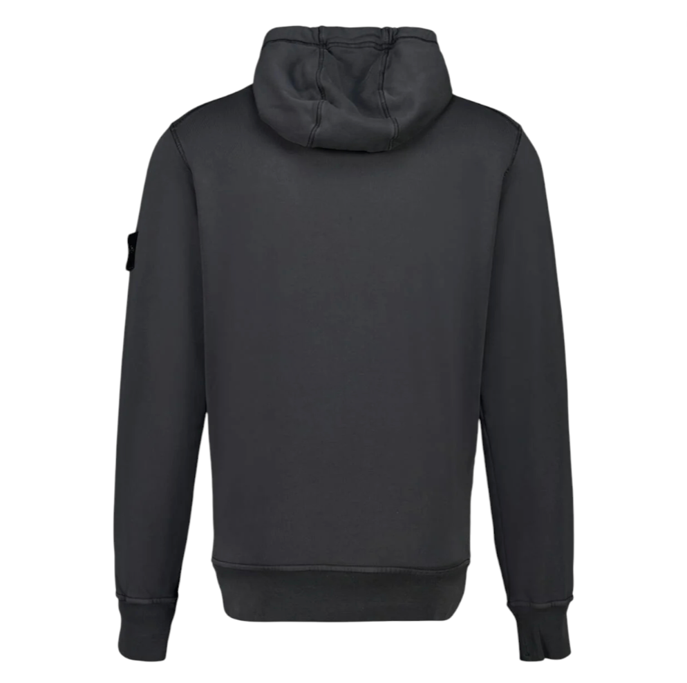 Stone Island Organic Hoodie Lead Grey Hoodie