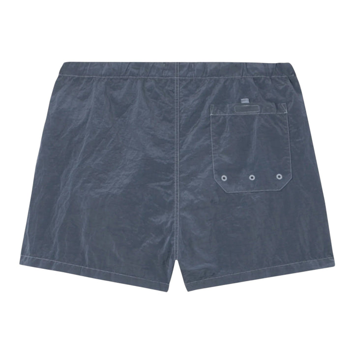 Stone Island Crinkled Nylon Slate Blue Swim Shorts