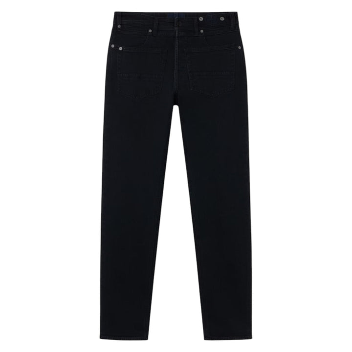 Stone Island Stretch Black Denim Rinsed Slim Jeans