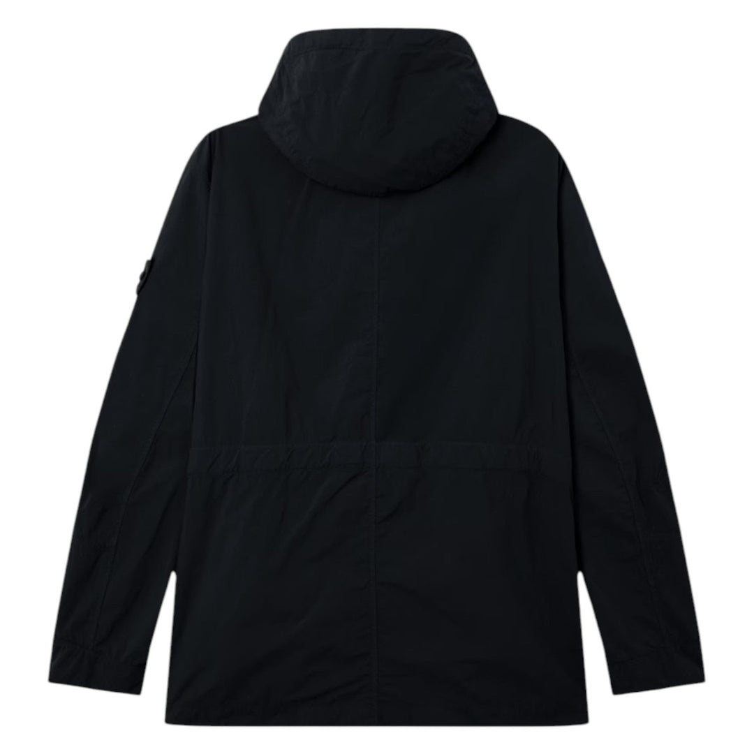 Stone Island Nylon Smerigliato Ghost Black Parka Jacket