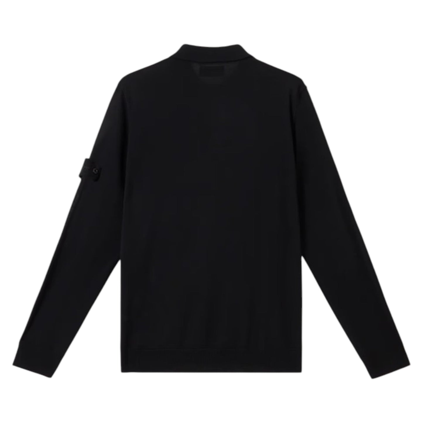 Stone Island Ghost Knit Long Sleeve Polo Shirt