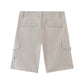 Stone Island Weatherproof Cotton Canvas Dust Grey Ghost Cargo Shorts