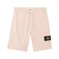 Stone Island Bermuda Cargo Antique Rose Cotton Shorts