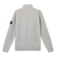 Stone Island 1/4 Zip Grey Sweatshirt