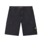Stone Island Stretch Organic Twill Cotton 'Old' Effect Navy Cargo Shorts