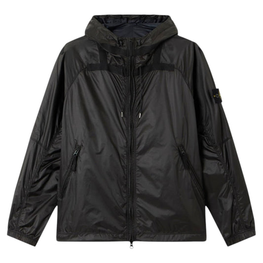 Stone Island Ripstop Light HT Nylon Lead Grey Jacket