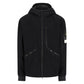 Stone Island Virgin Wool And Nylon Navy Jacket