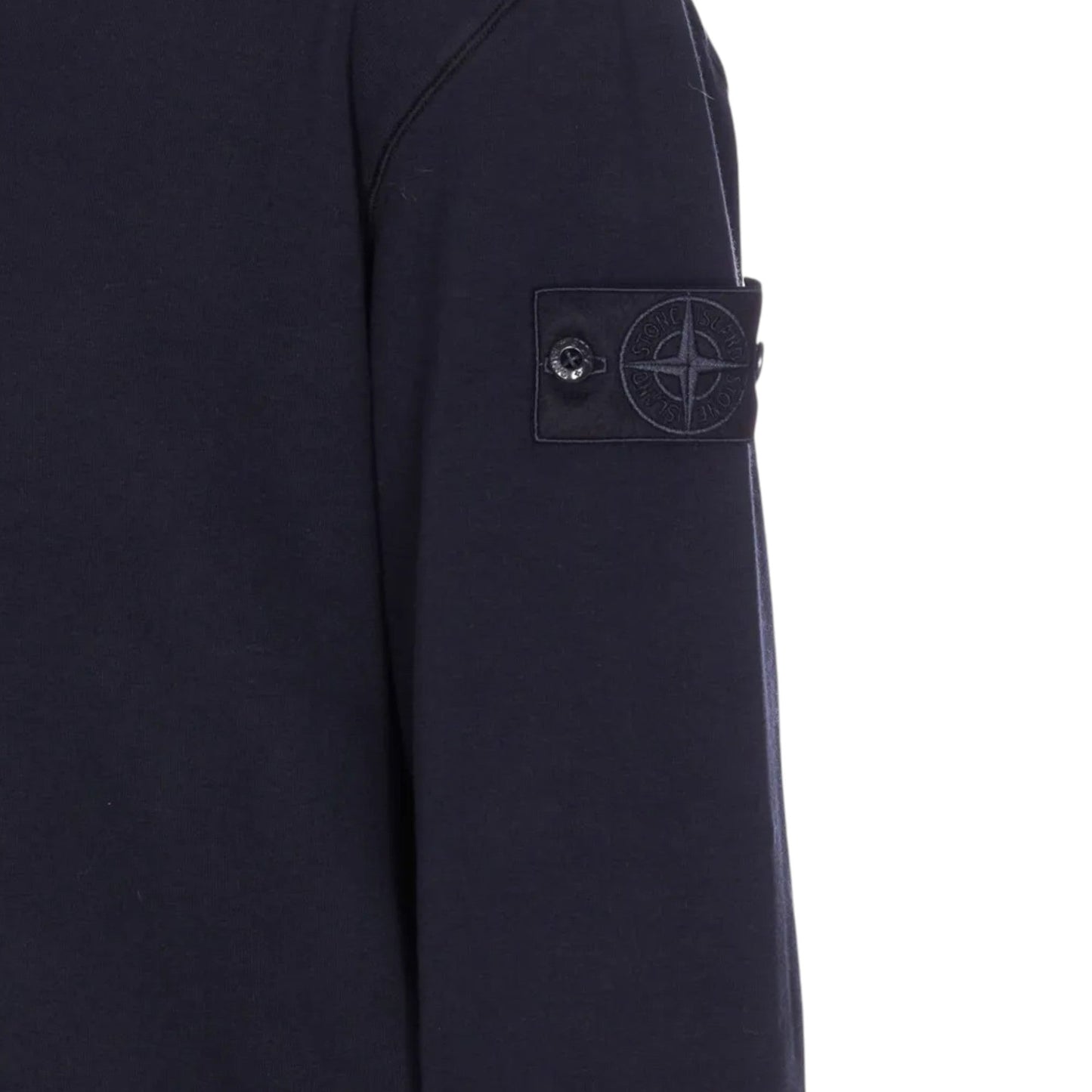 Stone Island Ghost Navy Cotton Sweatshirt