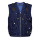 Stone Island Indigo Denim Utility Vest