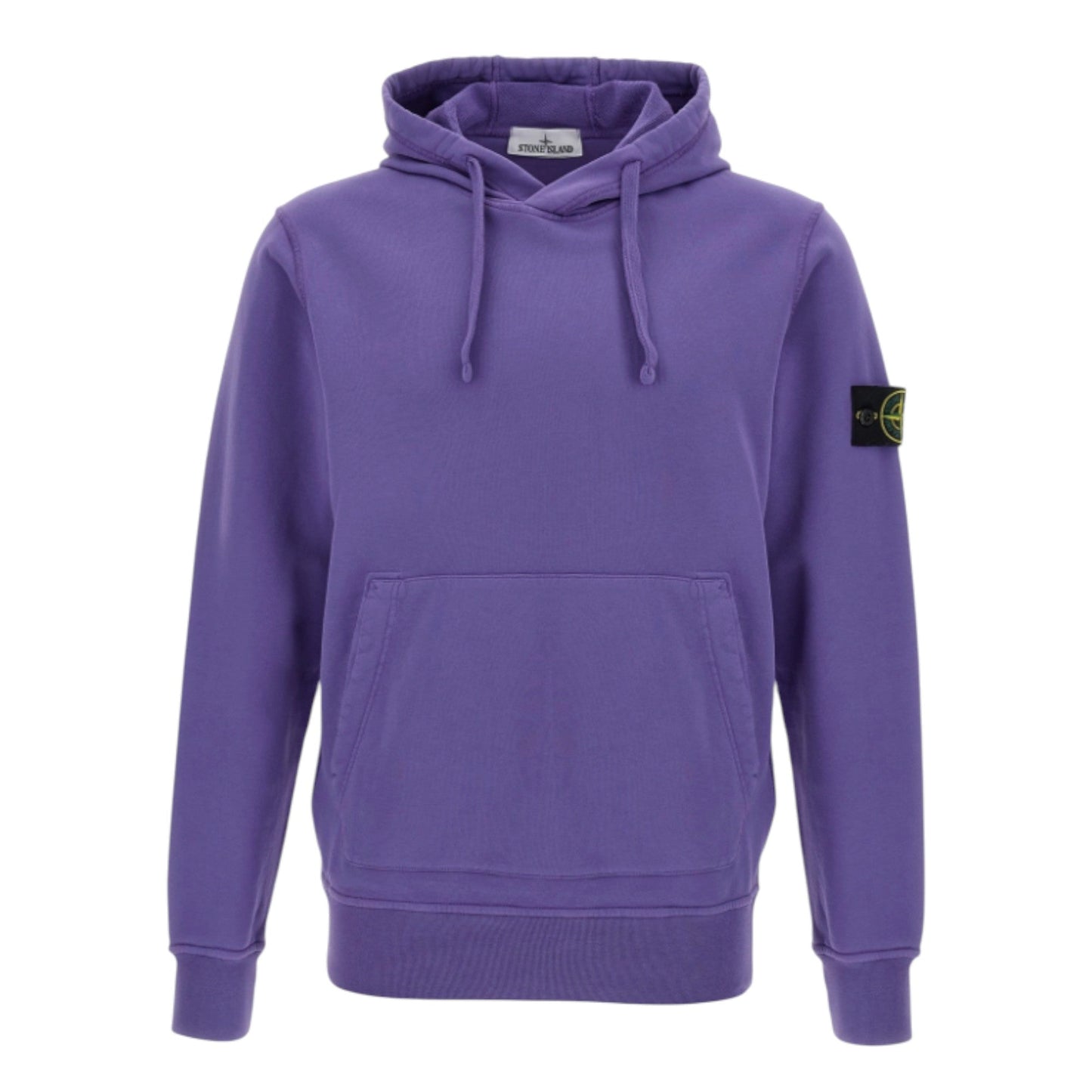 Stone Island Organic Cotton Purple Hoodie