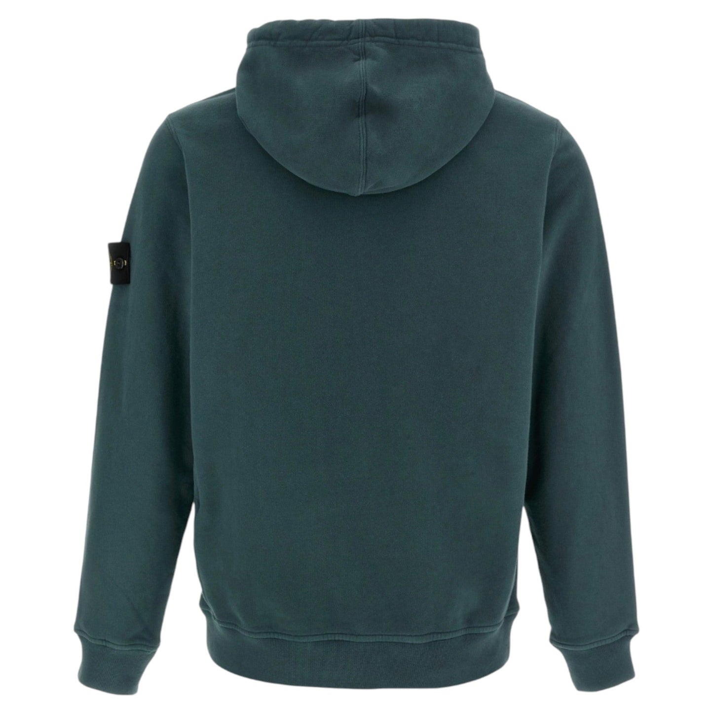 Stone Island Fleece Cotton Teal Green Hoodie