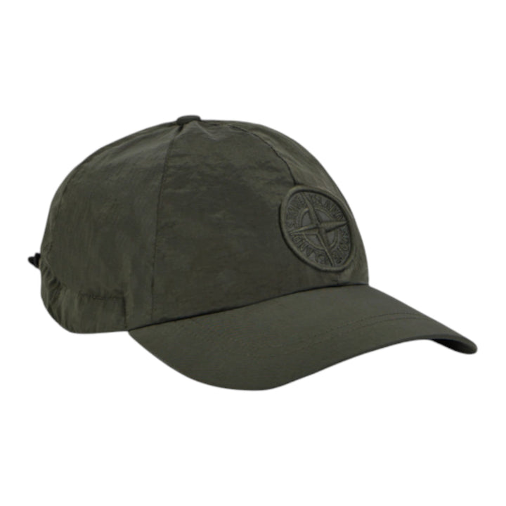 Stone Island Nylon Metal In Econyl Musk Green Cap