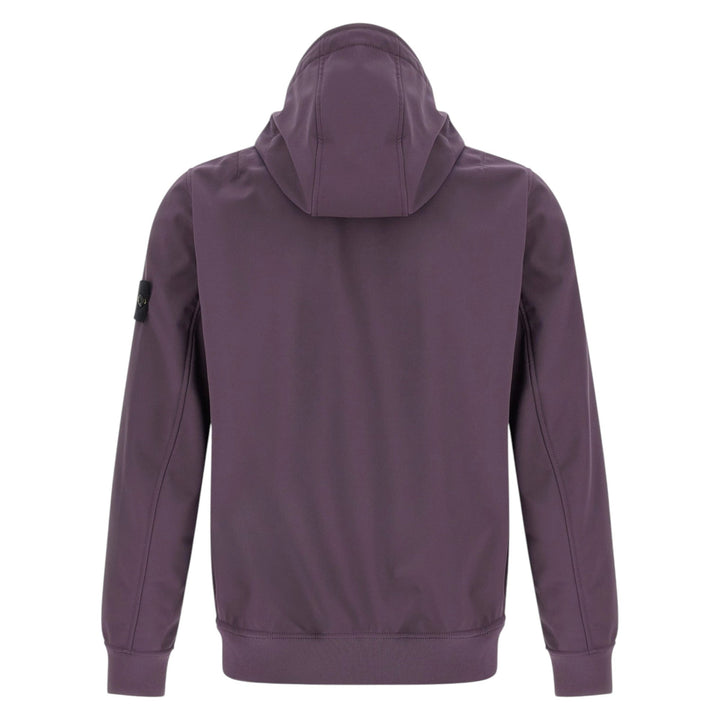 Stone Island Amaranth Shell-R Dye Technology Softshell Jacket