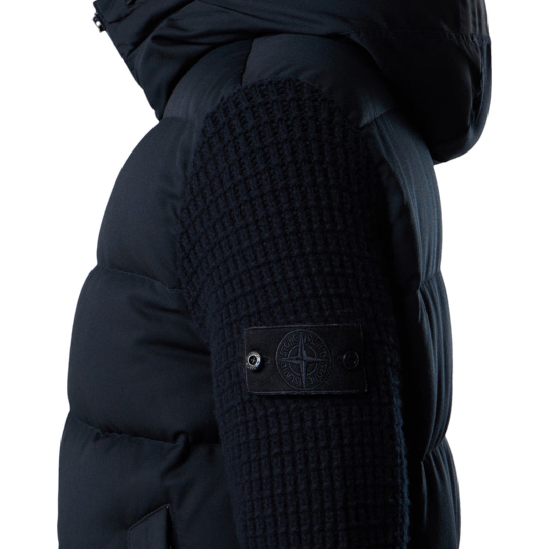 Stone Island Twill Wool-TC Ghost Navy Jacket