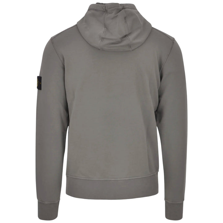 Stone Island Organic Cotton Cement Grey Hoodie