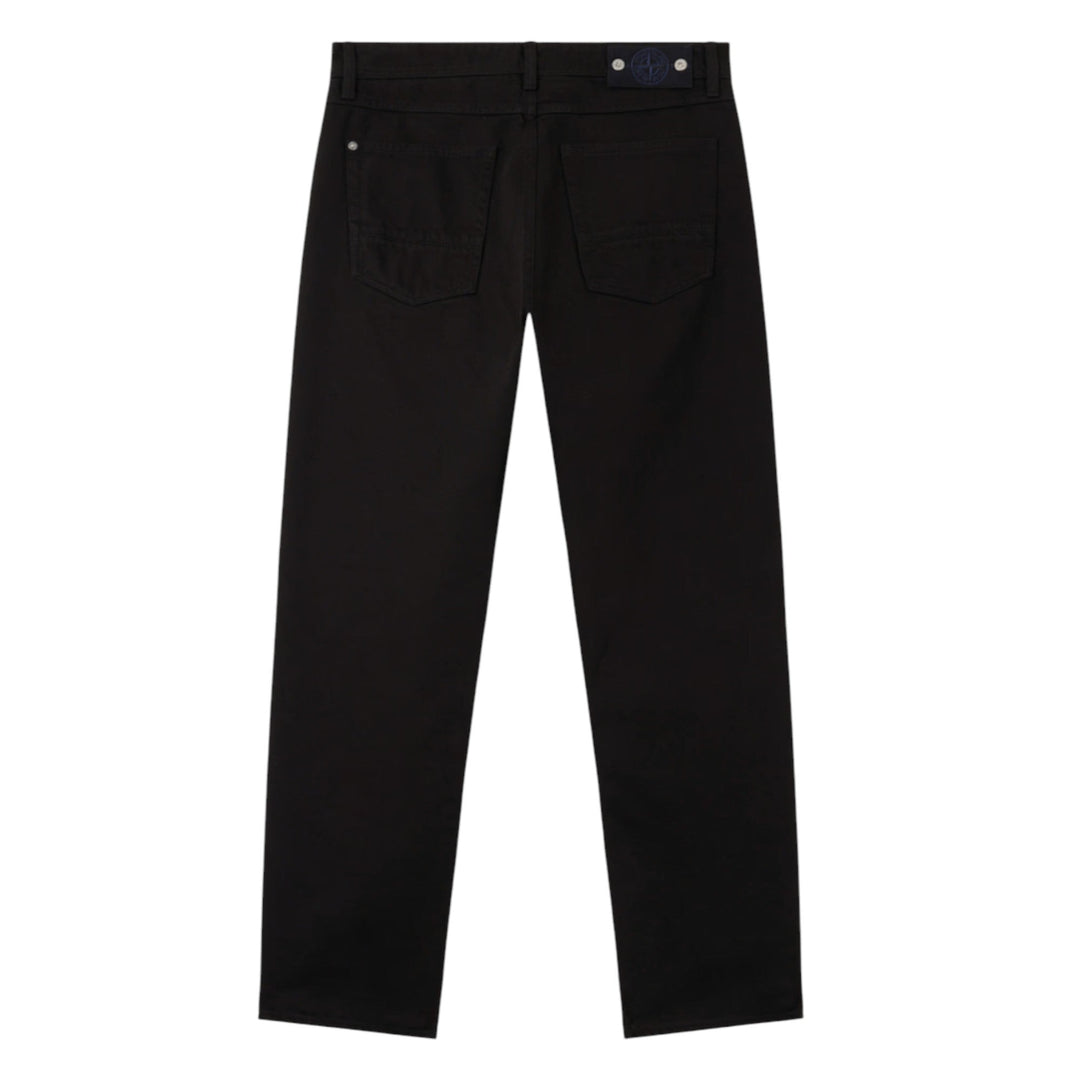 Stone Island Bull Denim-Tc Black Jeans