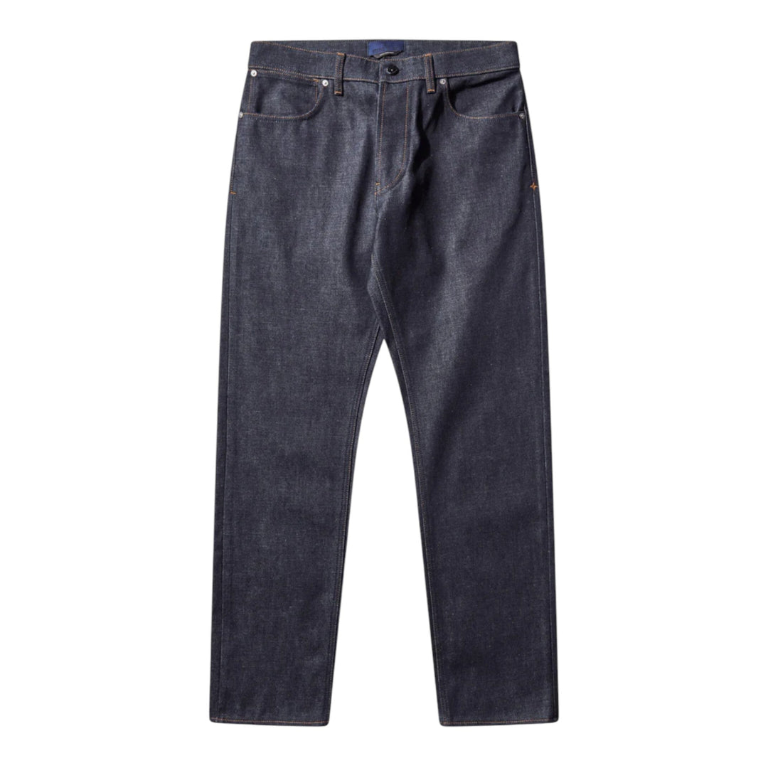 Stone Island Indigo Denim Raw Straight Blue Jeans