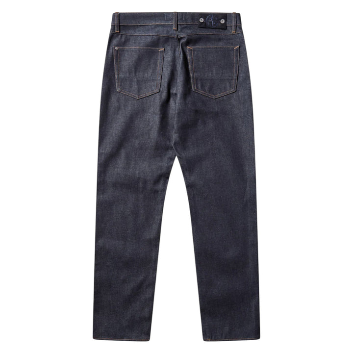 Stone Island Indigo Denim Raw Straight Blue Jeans
