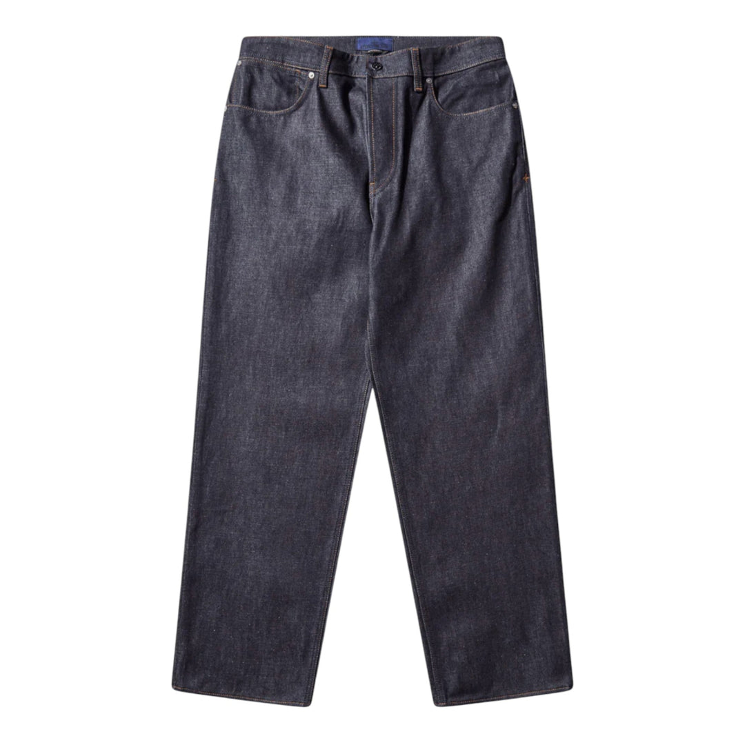 Stone Island Raw Denim Loose Navy Blue Jeans
