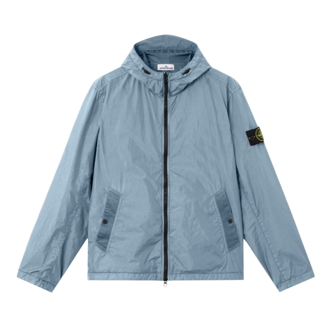 Stone Island Avio Blue Crinkle Repy NY Jacket