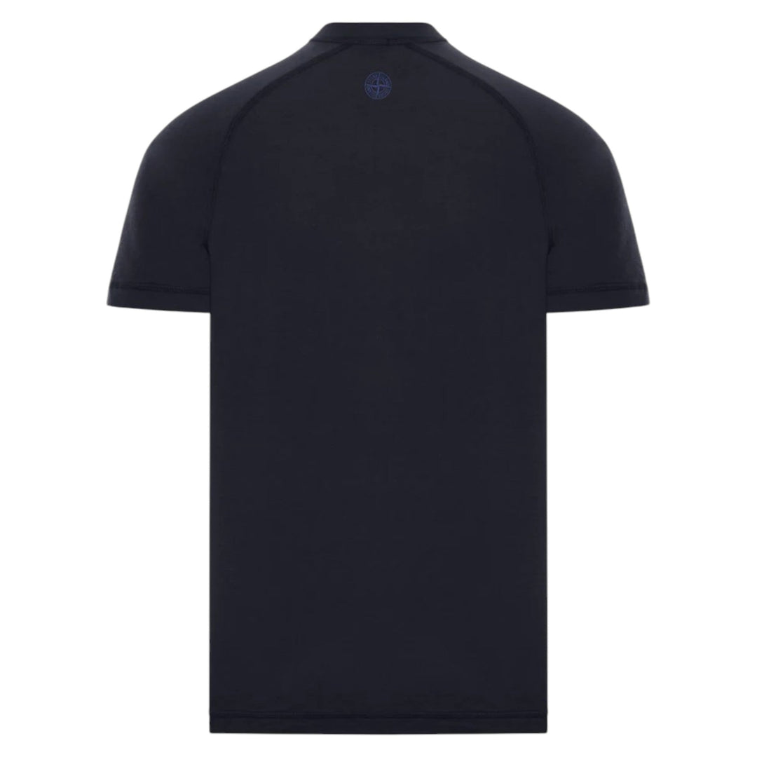 Stone Island Front Print Navy T-shirt