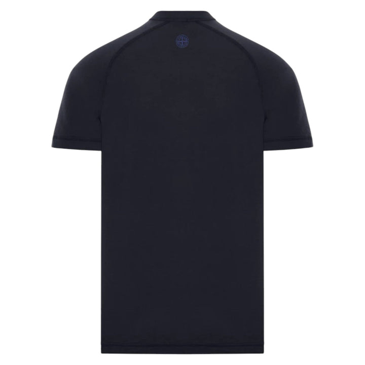 Stone Island Front Print Navy T-shirt