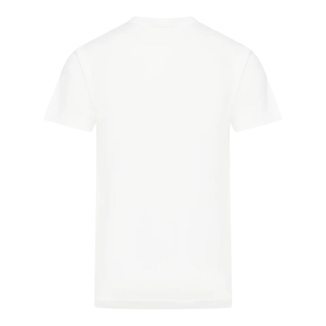 Stone Island White Logo Patch T-Shirt