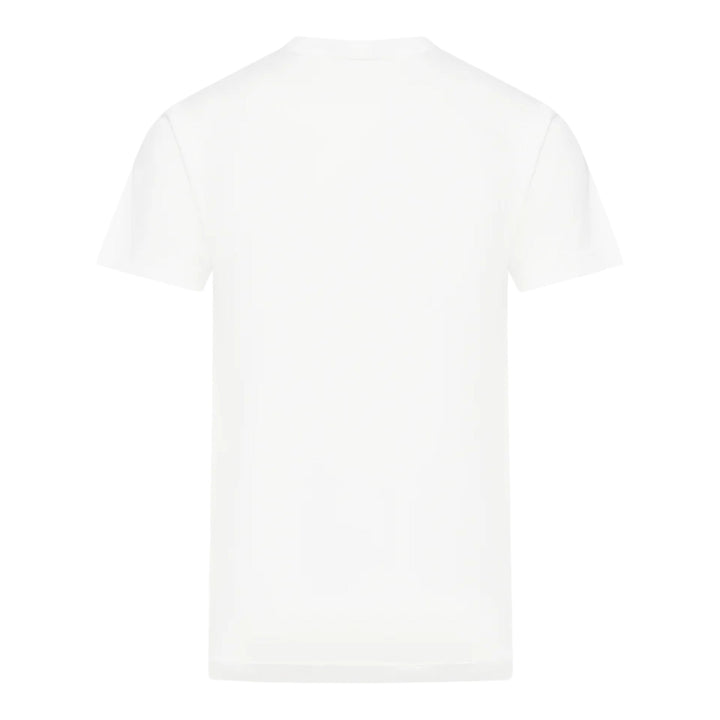 Stone Island White Logo Patch T-Shirt